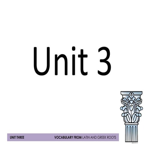 Unit 3 ppt | PPT