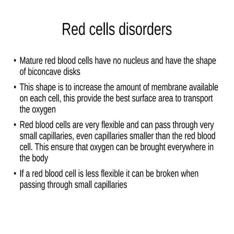 Unit 3 rbc disorders