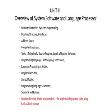 Comprehensive Overview of System Software, Language Processors, and ...