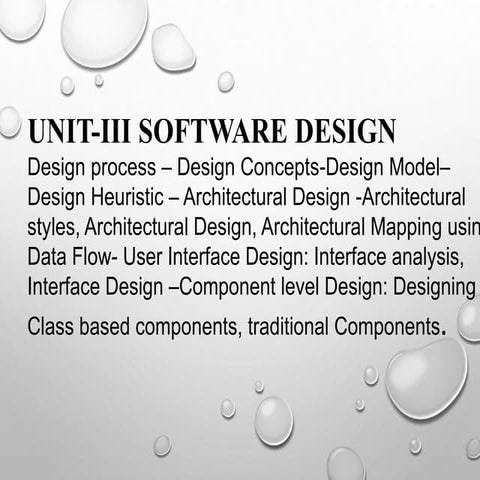 UNIT 3 SE.pptx | Programming Languages | Computing