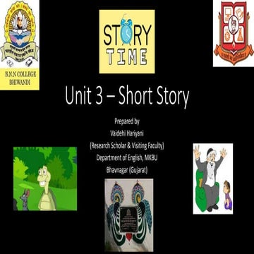 "Short Story" for the preparation of UGC NET/SET/JRF