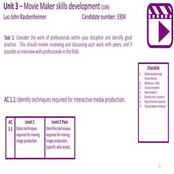 Unit 3 skills development task 1