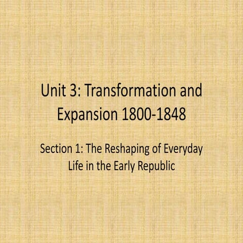 Unit 3 transformation and expansion