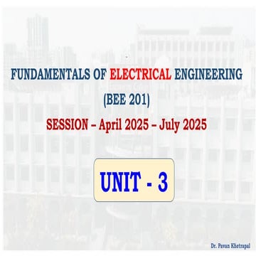 UNIT_3_Transformers Power Point PPT.pptx