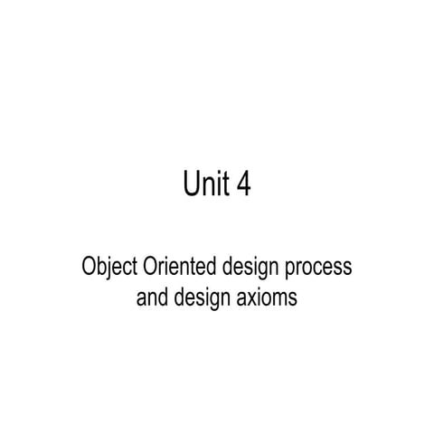 Unit 4 | PPT