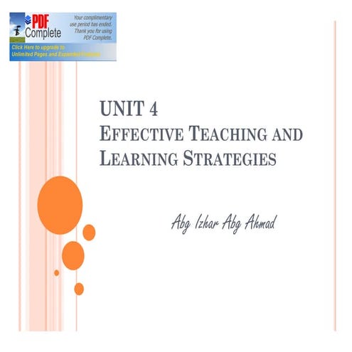 Unit 4 | PPT | Free Download