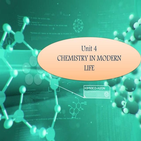 chemistry in modern life
