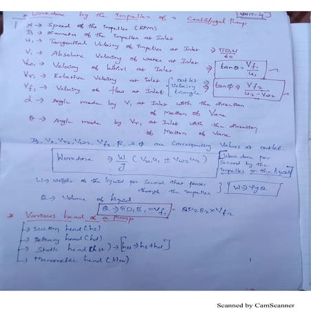 CE 8394 FMM UNIT IV PUMPS
