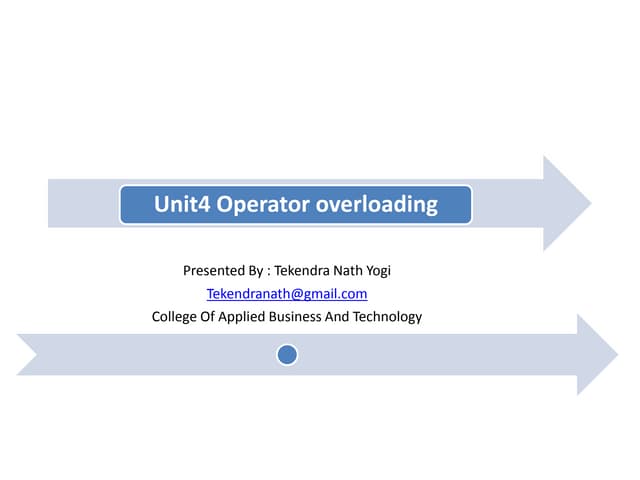 B.sc CSIT  2nd semester C++ Unit4