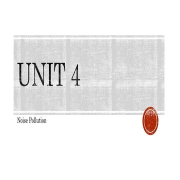 noise pollution and sources/ lovely professional university