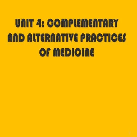 Unit 4.1 Homeopathy pharmacognosy 2025 slides