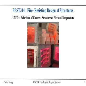 Fire-Resisting Design of Concrete Structures at Elevated Temperatures ...