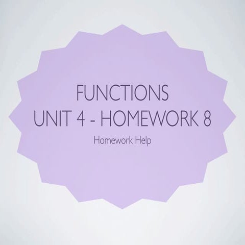 Unit 4   hw 8 - pointslope, parallel & perp