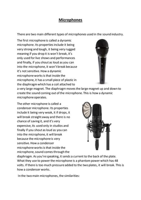 Microphone Types in Audio Production.pptx