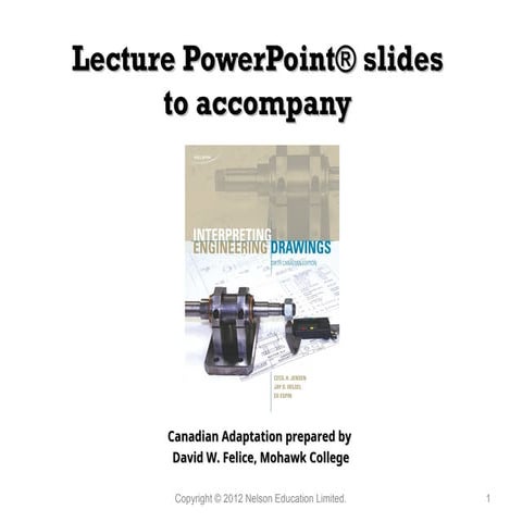 Engineering Drawings for Mechanical components | PPT