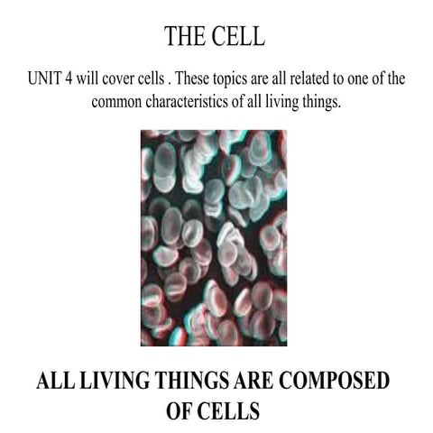 Unit 4 cell revised 2012