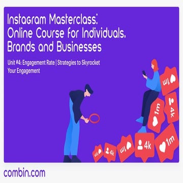 Instagram Masterclass Part 1: Account Goals & Types | PDF