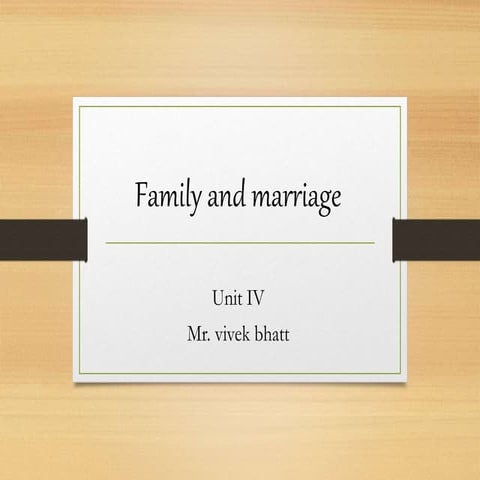 FAMILY AND MARRIAGE.ppt