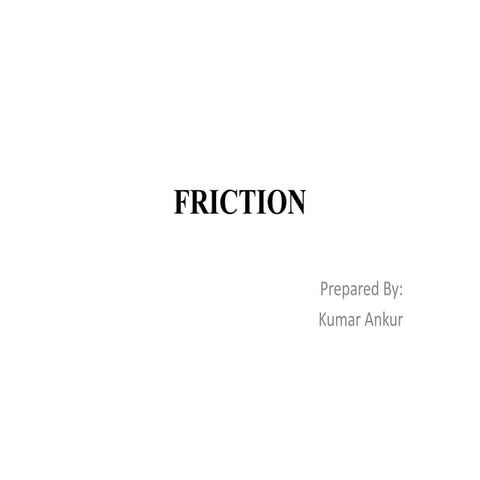 Unit 4 friction 