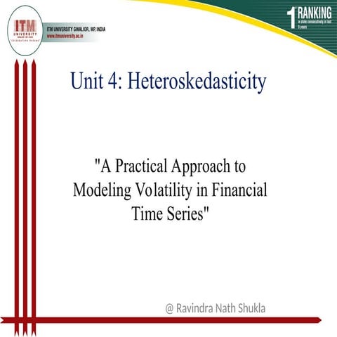 Unit 4 Business Analytics Heteroscedasticity.ppt