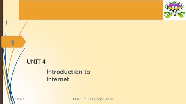 Unit 4 Introduction to Internet (1).pptx