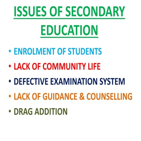 UNIT 4 ISSUES OF SECONDARY EDUCATION.pptx