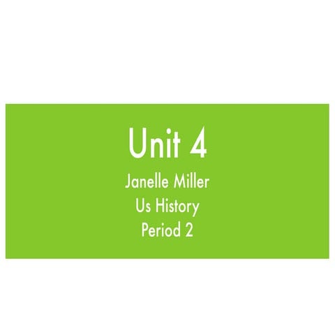 Unit 4 | PPT