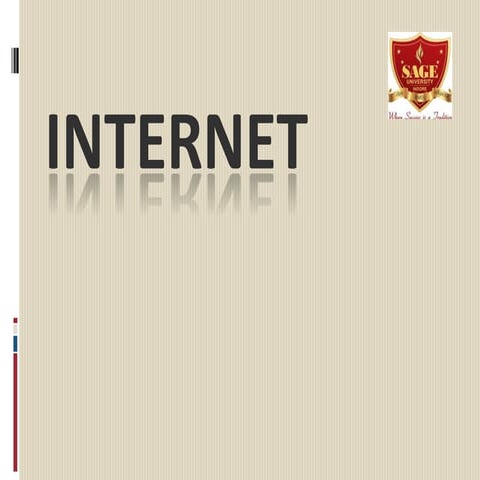 Unit4 ppt1 introduction to internet