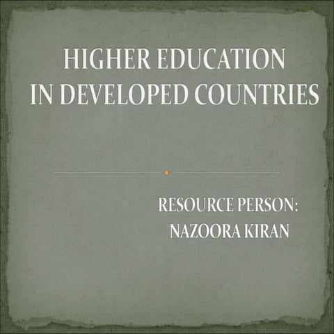 Unit 4 ,HIGHER EDUCATION CODE 8625