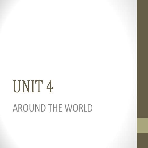 Unit 4 quinto