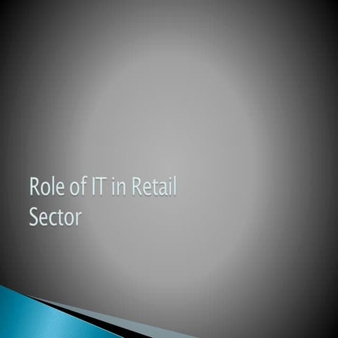 Retail Management Information System