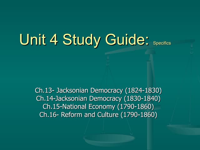 Unit 4 study guide | PPT | Christianity | Religion & Spirituality