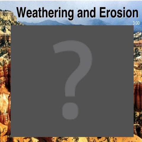 Unit 4 surface processes and landscapes