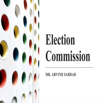 UNIT 5 election commission second year dbatu