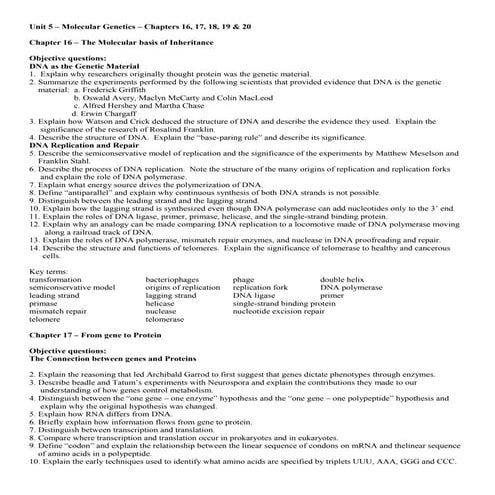 Mol bio classics | PDF