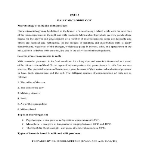 UNIT 5- DAIRY MICROBIOLOGY.pdf