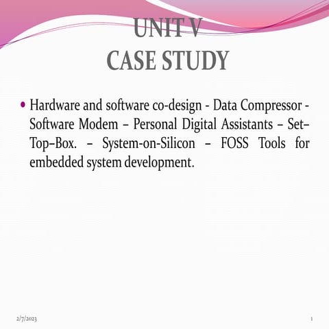 Special purpose computing system document | PPTX