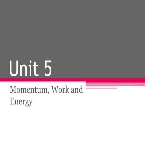 Unit 5 A and B