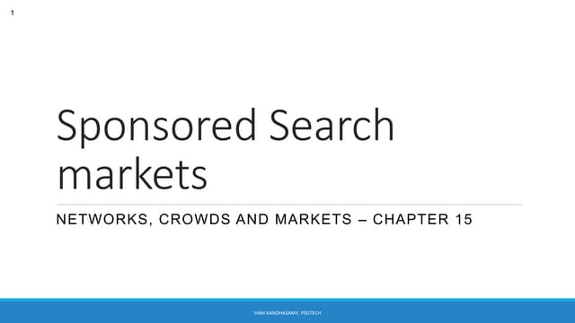 Economic network analysis - Part 2