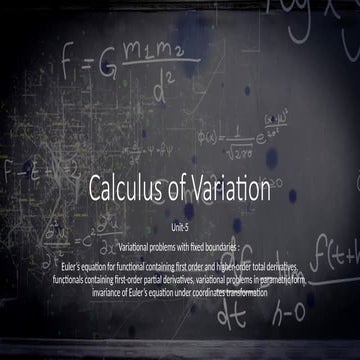 Unit_5_Calculus of Variation for graduates.pptx