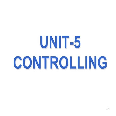 Unit 5_Controlling.pptx