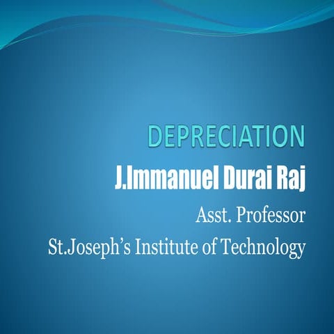 Depreciation