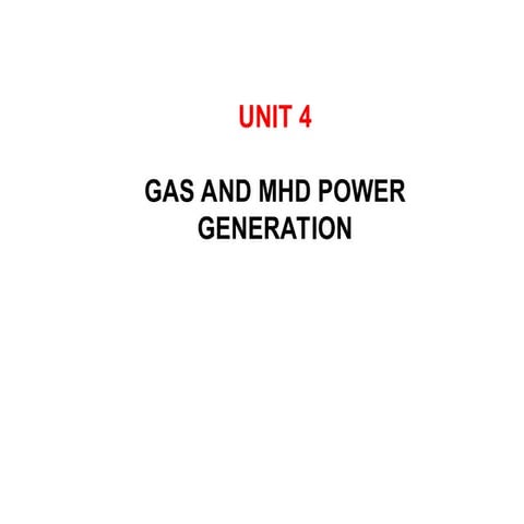 Diesel and MHD power plant - Working model