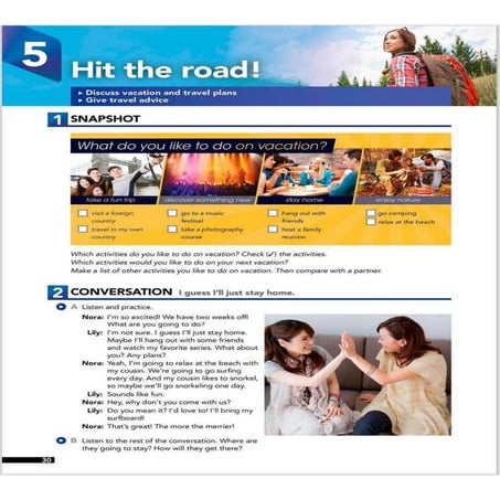 Unit 5 Hit the road interchange 1 future