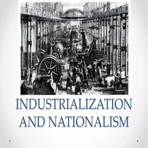 Unit 5 industrialization and unification