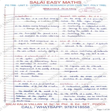 Unit 5 Operations Research.pdf