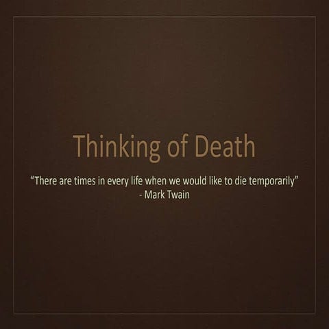 Unit 5 Part 4 Suicide