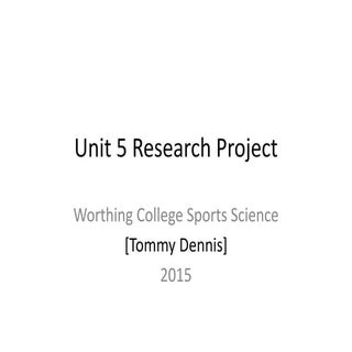 Unit5researchprojectscientificstruc...