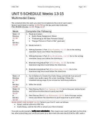 'unit5' on SlideShare