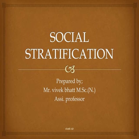 UNIT 5 socialstratification.ppt
